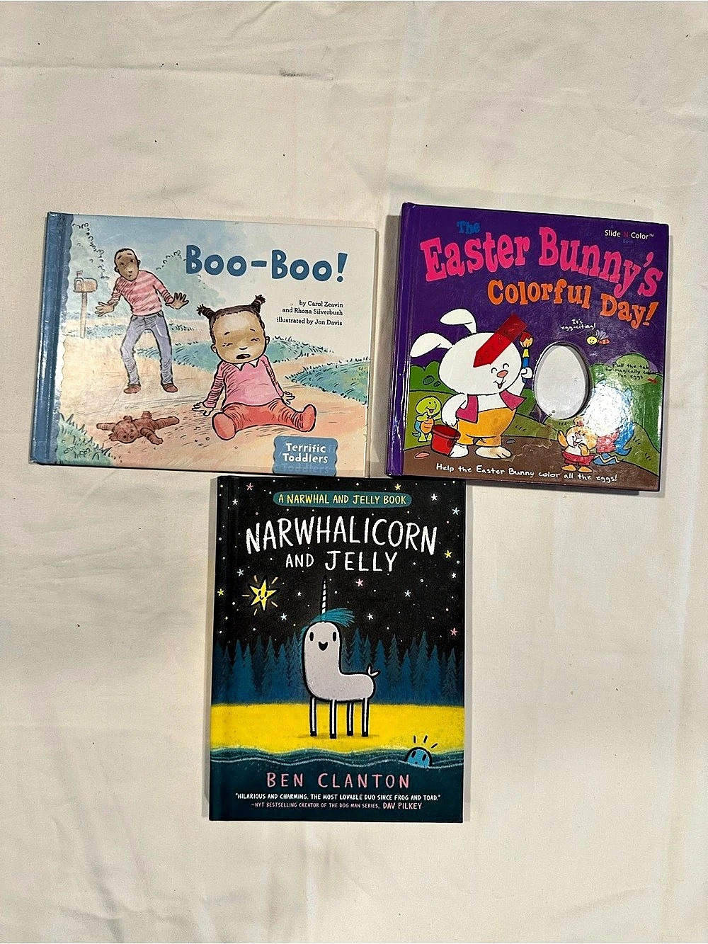 Boo-Boo! Easter Bunny's Colorful Day; Narwhalicorn and Jelly Children's Books